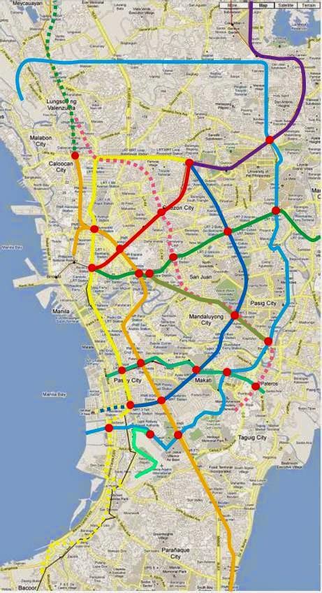 How to Commute in Manila PH (MRT, LRT, and PNR).
